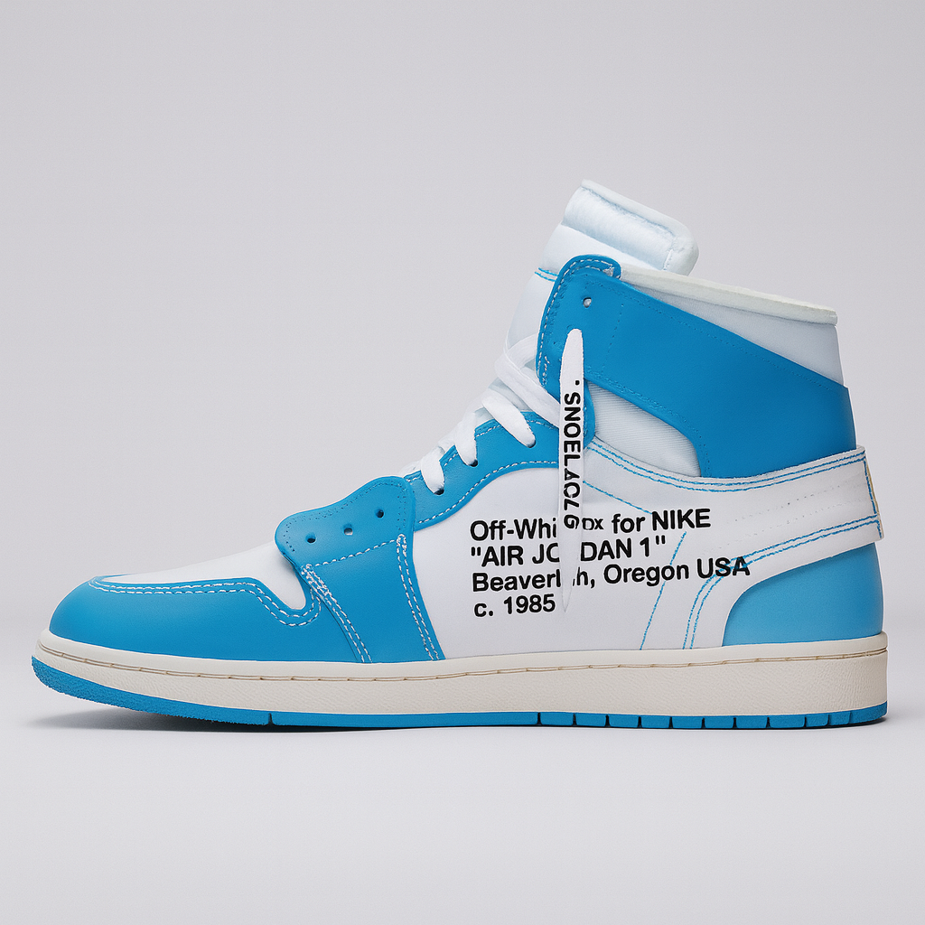 Off-White x Air Jordan 1 Retro High OG 'UNC'
